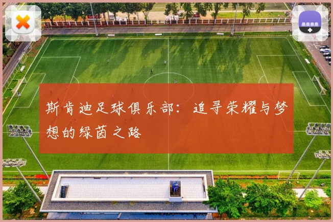 斯肯迪足球俱乐部：追寻荣耀与梦想的绿茵之路